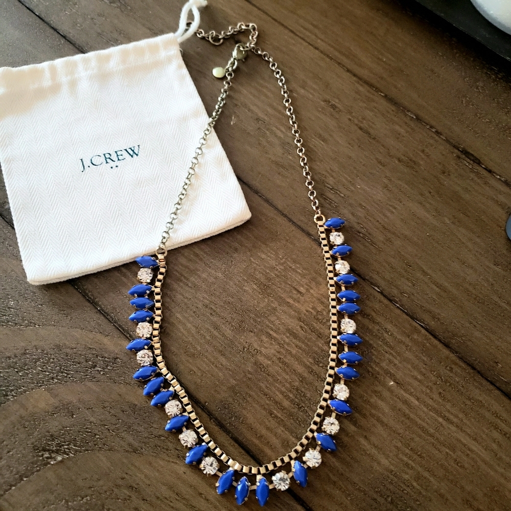 J.Crew rhinestone necklace